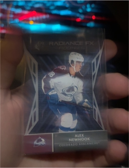 2021-22 Upper Deck SPx Radiance F/X Rookies #RFX-88 Alex Newhook — front