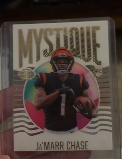 2021 Panini Illusions Mystique #MY-7 Ja'Marr Chase — front