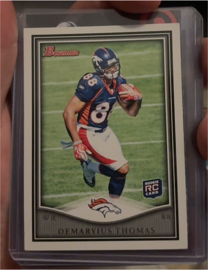 2010 Bowman #WC-9 Demaryius Thomas — front