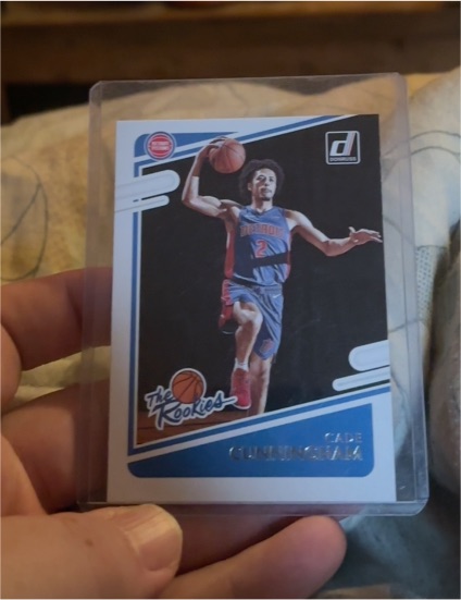 2021-22 Donruss The Rookies #1 Cade Cunningham — front