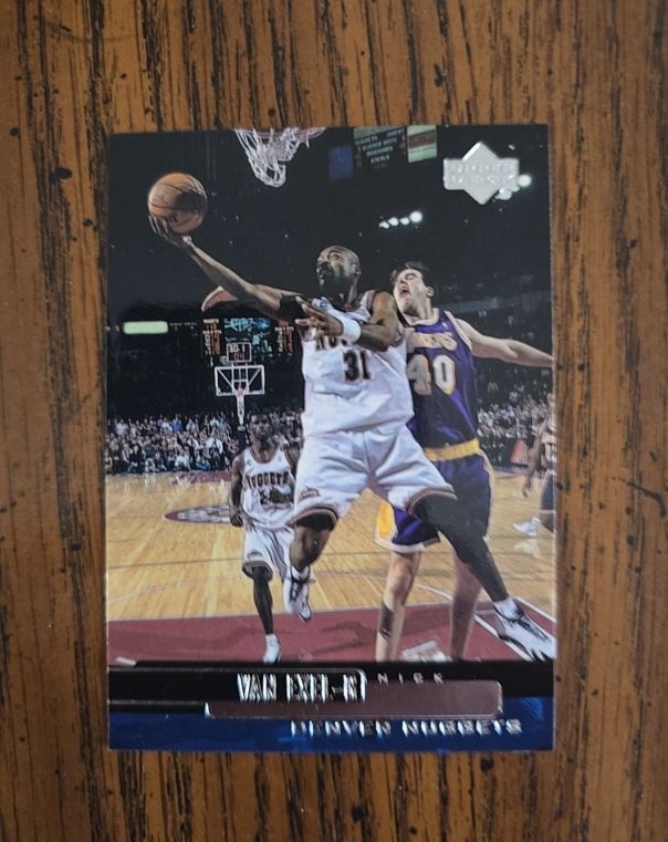 1999-00 Upper Deck #31 Nick Van Exel — front