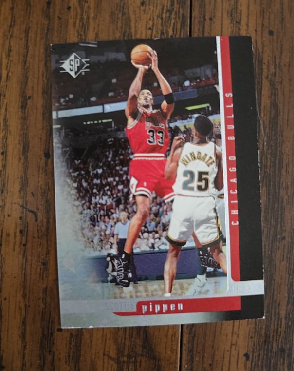1996-97 Upper Deck SP #13 Scottie Pippen — front