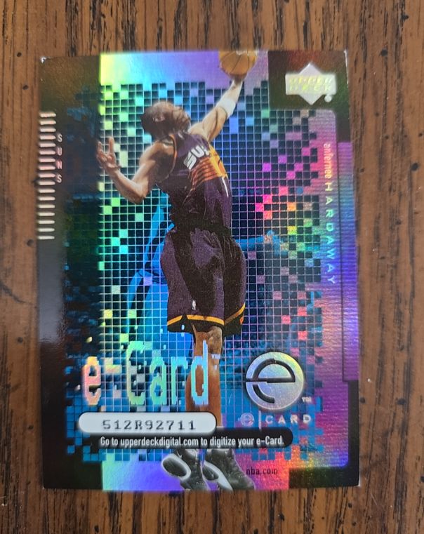 2000-01 Upper Deck Evolve 1 e-Card #EC3 Anfernee Hardaway — front
