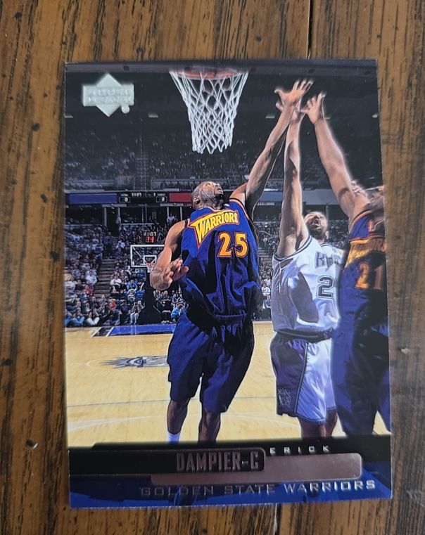 1999 Upper Deck #244 Erick Dampier — front