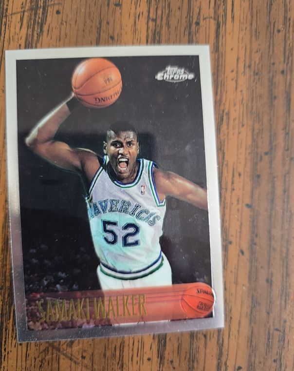 1996-97 Topps Chrome #181 Samaki Walker — front