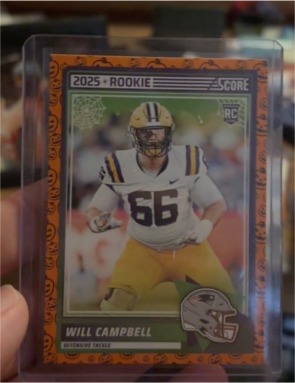 2025 Panini Score A Treat #25 Will Campbell — front