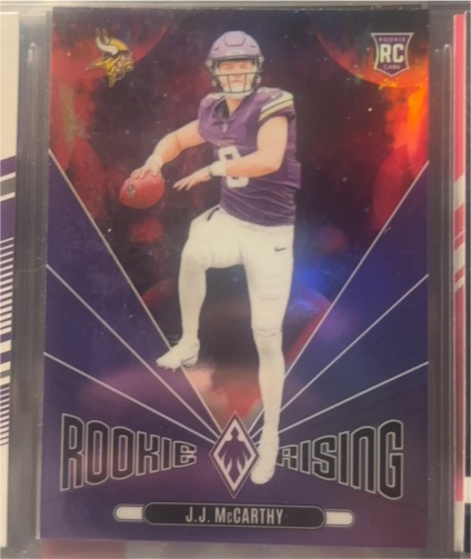 2024 Panini Phoenix #RR-JMY J.J. McCarthy Rookie Rising — front