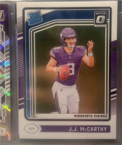 2024 Donruss Optic #235 J.J. McCarthy — front