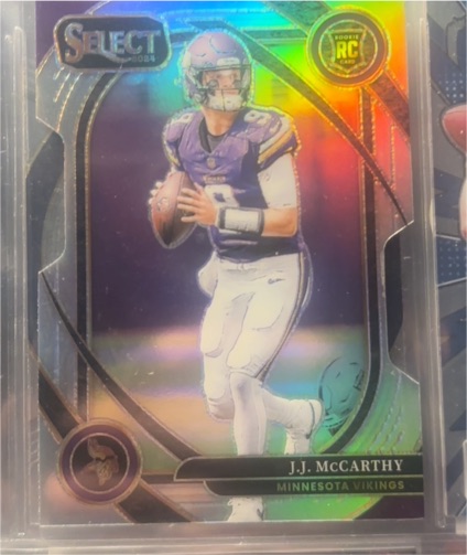 2024 Panini Select #246 J.J. McCarthy — front