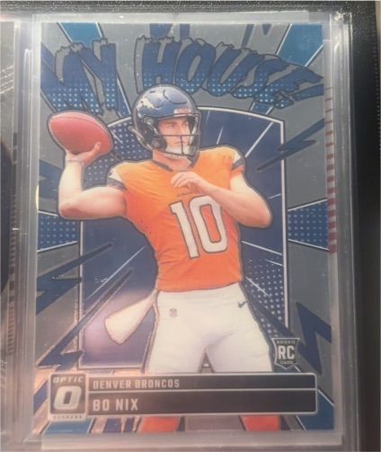 2024 Panini Donruss Optic #10 Bo Nix My House! — front