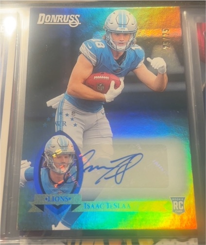 2025 Donruss #RC Isaac Teslaa — front