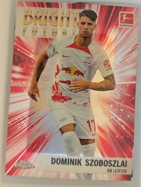 2022-23 Topps Chrome Bundesliga Bright Future #BF-DSZ Dominik Szoboszlai — front