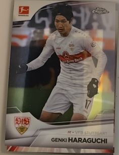 2022-23 Topps Chrome Bundesliga #92 Genki Haraguchi — front