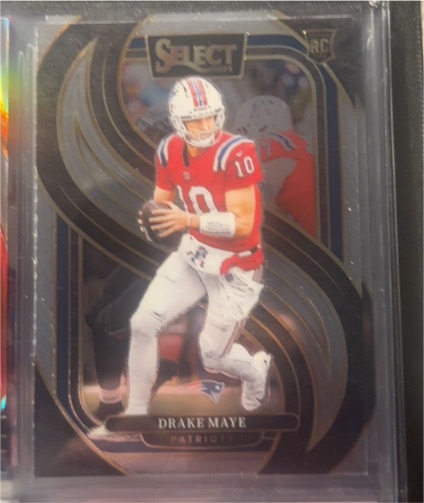 2024 Panini Select Premier Level #113 Drake Maye — front