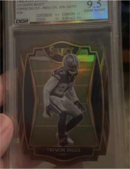 2020 Panini Select Premier Level #196 Trevon Diggs — front