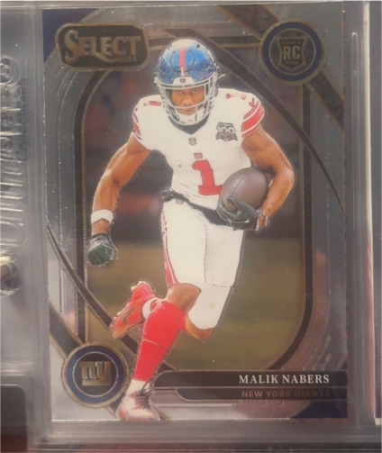 2024 Panini Select #220 Malik Nabers — front