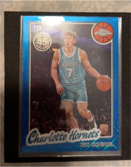 2025-26 Topps Chrome #TC-KK Kon Knueppel — front