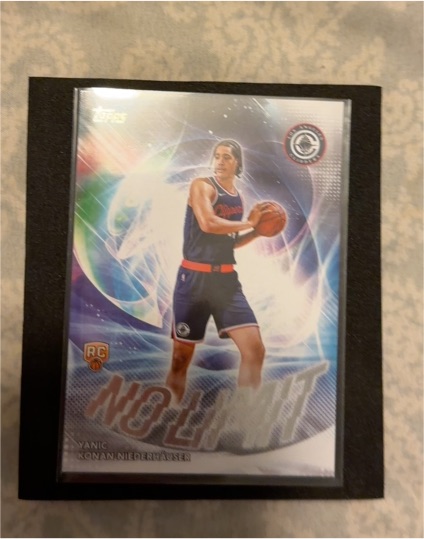 2025-26 Topps Basketball #NL-30 Yanic Konan-Niederhauser No Limit — front