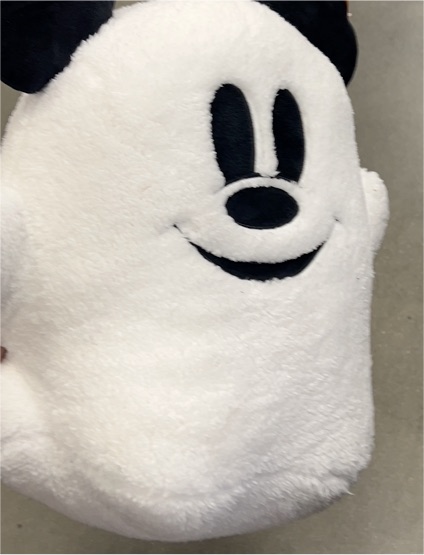 2025 Disney Halloween Mickey Mouse Ghost Plush — front