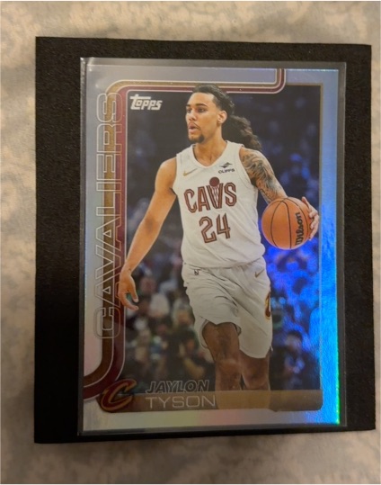 2025-26 Topps Flagship Season Tip Off #86 Jaylon Tyson — front