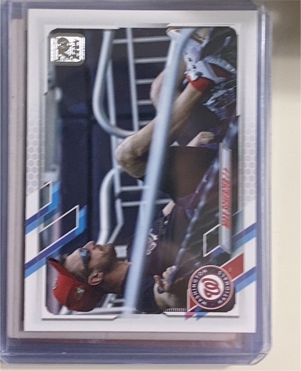 2021 Topps Series 1 #325 Max Scherzer Image Variation SP — front