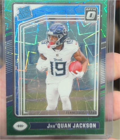 2024 Donruss Optic #253 Jha'Quan Jackson — front