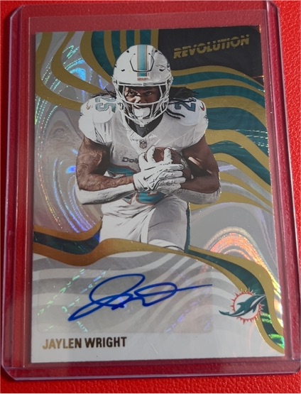 2025 Panini Revolution #RSA-JW Jaylen Wright — front