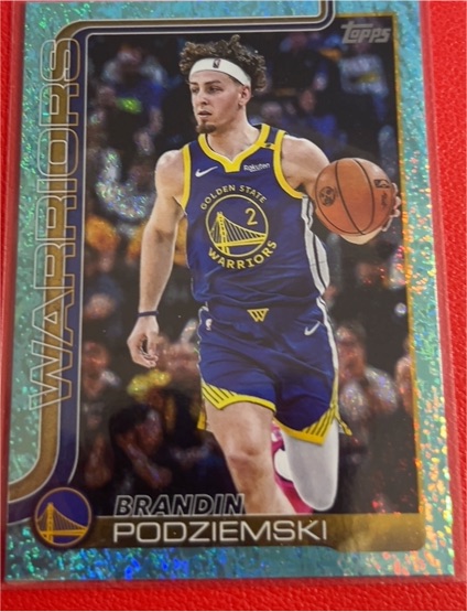 2025-26 Topps #141 Brandin Podziemski — front