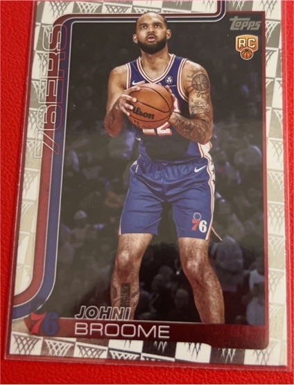 2025-26 Topps #235 Johni Broome — front