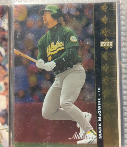 1994 Upper Deck SP #36 Mark McGwire — front