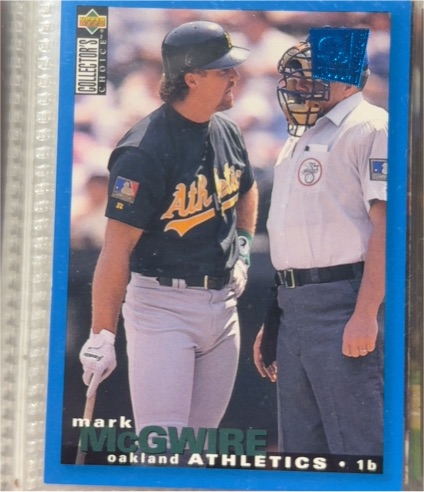 1995 Upper Deck Collector's Choice Special Edition #45 Mark McGwire — front