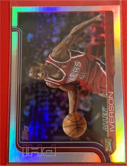 2025-26 Topps #253 Allen Iverson — front