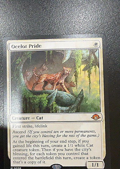 2020 Theros Beyond Death #238 Ocelot Pride — front