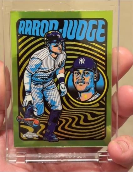 2024 Topps Chrome Ultraviolet All-Stars #UV-4 Aaron Judge — front