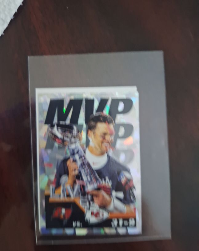 2021 Panini Direct #22 Tom Brady Super Bowl LV MVP Sticker — front
