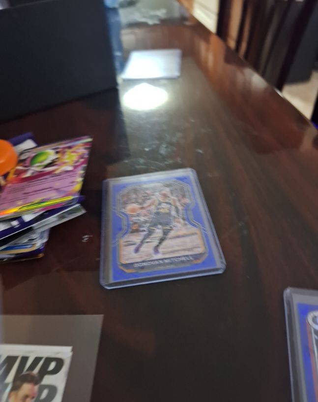 2020-21 Donovan Mitchell Panini Prizm 6x Card Lot! Build the Rainbow! Utah Jazz! — front