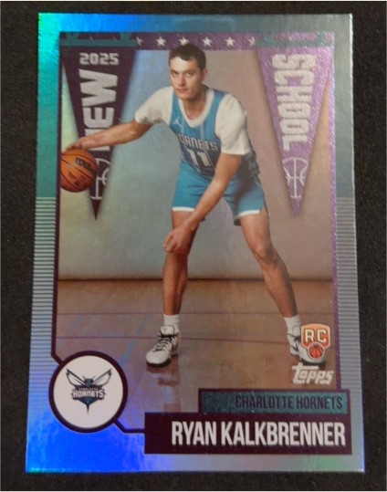 2025-26 Topps #NS-34 Ryan Kalkbrenner New School — front