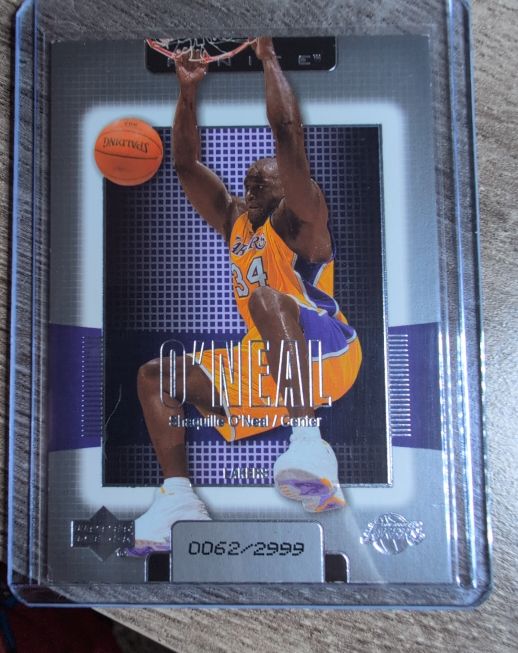 2003-04 Upper Deck Finite #79 Shaquille O'Neal — front