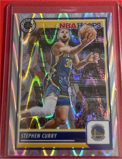 2023-24 Panini NBA Hoops Premium Stock #192 Stephen Curry — front