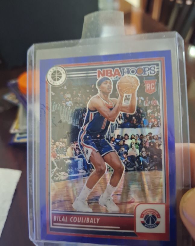 2023-24 Panini NBA Hoops Premium Stock #175 Bilal Coulibaly — front