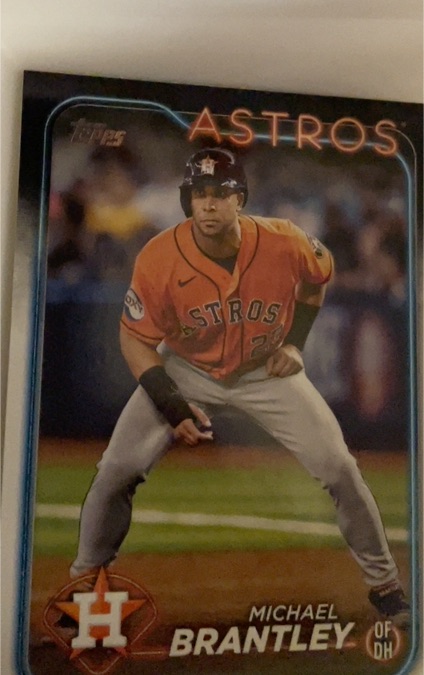 2024 Topps #381 Michael Brantley Houston Astros — front