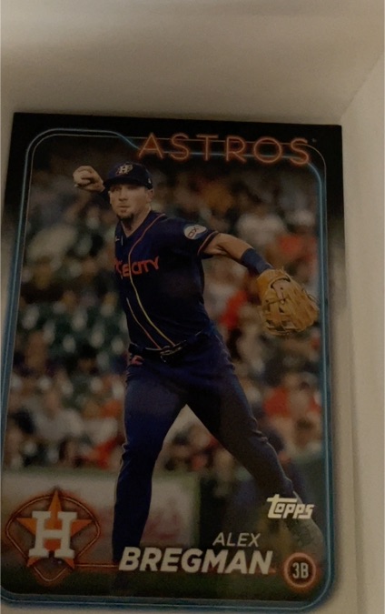 2024 Topps Series 1 #84 Alex Bregman — front