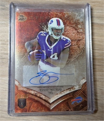 2014 Bowman Sterling #BSA-SW Sammy Watkins — front