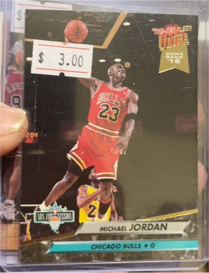 1992-93 Fleer Ultra #216 Michael Jordan — front