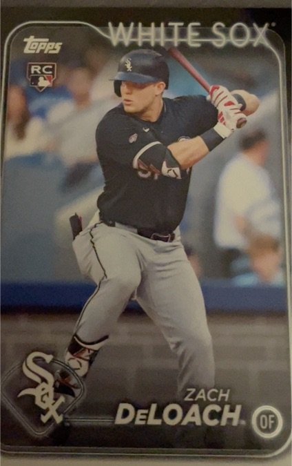 2024 Topps Update #US320 Zach DeLoach — front