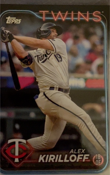 2024 Topps #148 Alex Kirilloff Minnesota Twins — front