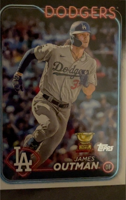 2024 Topps #362 James Outman — front