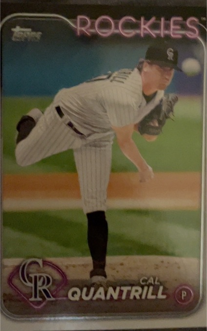 2024 Topps #638 Cal Quantrill — front