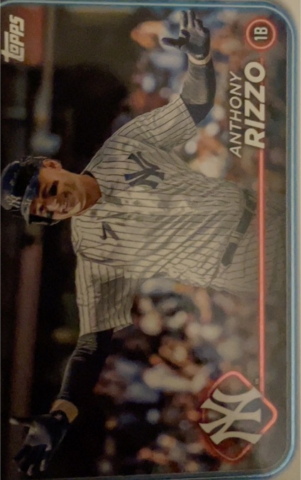 2024 Topps #184 Anthony Rizzo — front