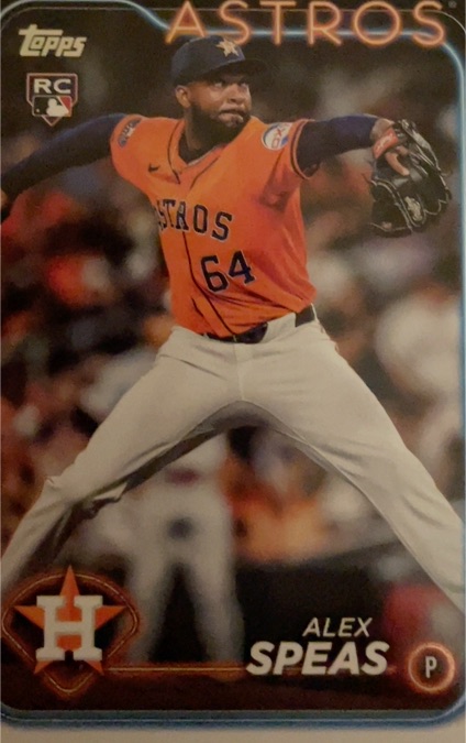 2024 Topps Chrome Update #USC175 Alex Speas — front